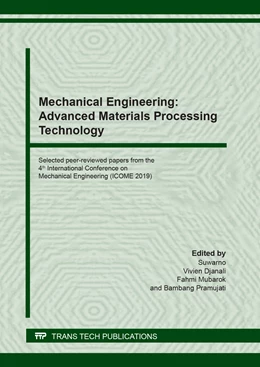 Abbildung von Suwarno / Djanali | Mechanical Engineering: Advanced Materials Processing Technology | 1. Auflage | 2020 | beck-shop.de