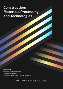 Abbildung von Abdul Majid / Albermany | Construction: Materials Processing and Technologies | 1. Auflage | 2020 | beck-shop.de