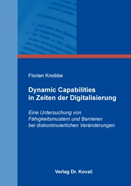 Abbildung von Knobbe | Dynamic Capabilities in Zeiten der Digitalisierung | 1. Auflage | 2020 | 215 | beck-shop.de