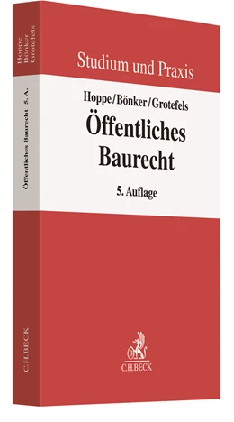 Abbildung von Hoppe / Bönker | Öffentliches Baurecht | 5. Auflage | 2024 | beck-shop.de