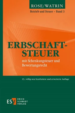 Abbildung von Watrin / Riegler | Erbschaftsteuer | 13. Auflage | 2020 | beck-shop.de