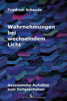 Abbildung von Schaude | Wahrnehmungen bei wechselndem Licht | 1. Auflage | 2020 | beck-shop.de