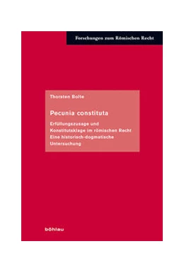 Abbildung von Bolte | Pecunia constituta | 1. Auflage | 2020 | beck-shop.de