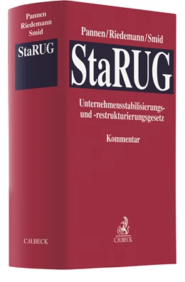 Abbildung von Pannen / Riedemann | Unternehmensstabilisierungs- und -restrukturierungsgesetz (StaRUG) | 1. Auflage | 2021 | beck-shop.de