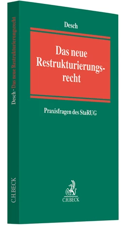 Abbildung von Desch | Das neue Restrukturierungsrecht | 1. Auflage | 2021 | beck-shop.de