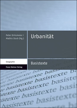 Abbildung von Dirksmeier / Stock | Urbanität | 1. Auflage | 2020 | 2 | beck-shop.de