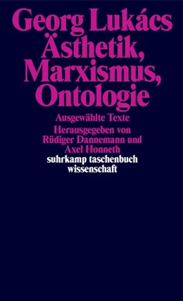 Abbildung von Lukács / Dannemann | Ästhetik, Marxismus, Ontologie | 1. Auflage | 2021 | beck-shop.de