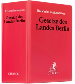 Abbildung von Gesetze des Landes Berlin | 75. Auflage | 2023 | beck-shop.de