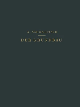 Abbildung von Franzius / Richter | Der Grundbau | 1. Auflage | 2019 | beck-shop.de