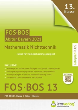 Abbildung von Abiturprüfung Mathematik Nichttechnik FOS/BOS Bayern 13. Klasse | 6. Auflage | 2020 | beck-shop.de