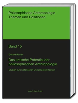 Abbildung von Raulet | Das kritische Potenzial der philosophischen Anthropologie | 1. Auflage | 2020 | beck-shop.de