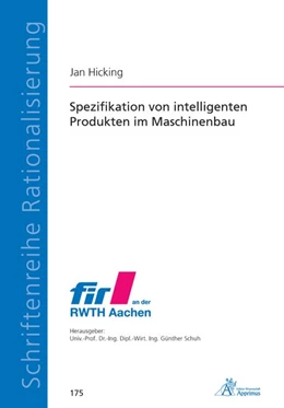 Abbildung von Hicking | Spezifikation von intelligenten Produkten im Maschinenbau | 1. Auflage | 2020 | beck-shop.de
