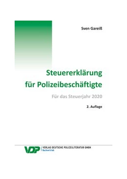 Abbildung von Gareiß | Steuererklärung für Polizeibeschäftigte | 2. Auflage | 2021 | beck-shop.de