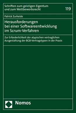 Abbildung von Zurheide | Herausforderungen bei einer Softwareentwicklung im Scrum-Verfahren | 1. Auflage | 2020 | Band 119 | beck-shop.de