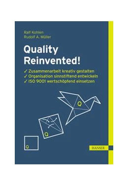 Abbildung von Kohlen / Müller | Quality Reinvented! | 1. Auflage | 2020 | beck-shop.de