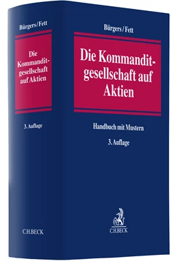 Abbildung von Bürgers / Fett | Die Kommanditgesellschaft auf Aktien | 3. Auflage | 2022 | beck-shop.de