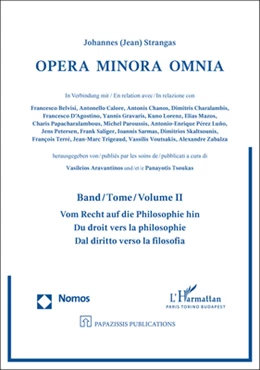 Abbildung von Strangas / Aravantinos | Opera Minora Omnia | 1. Auflage | 2022 | beck-shop.de