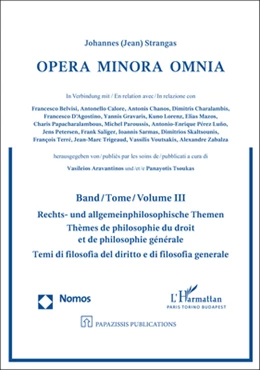 Abbildung von Strangas / Aravantinos | Opera Minora Omnia | 1. Auflage | 2022 | beck-shop.de