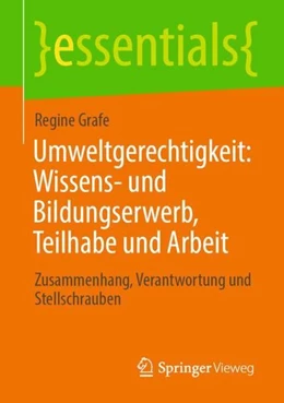 Abbildung von Grafe | Umweltgerechtigkeit: Wissens- und Bildungserwerb, Teilhabe und Arbeit | 1. Auflage | 2020 | beck-shop.de