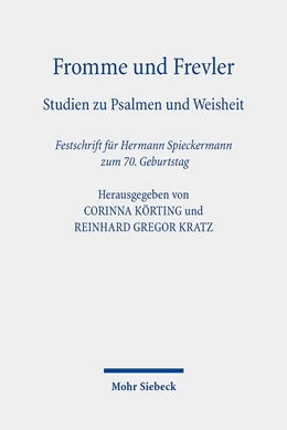 Abbildung von Körting / Kratz | Fromme und Frevler | 1. Auflage | 2020 | beck-shop.de