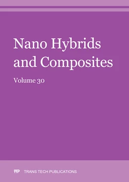 Abbildung von Al-Ahmed / Kim | Nano Hybrids and Composites Vol. 30 | 1. Auflage | 2020 | beck-shop.de