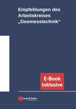 Abbildung von Deutsche Gesellschaft für Geotechnik e. V. | Empfehlungen des Arbeitskreises Geomesstechnik | 1. Auflage | 2021 | beck-shop.de