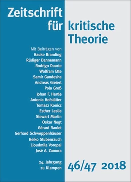 Abbildung von Schweppenhäuser / Kramer | Zeitschrift für kritische Theorie / Zeitschrift für kritische Theorie, Heft 46/47 | 1. Auflage | 2020 | beck-shop.de