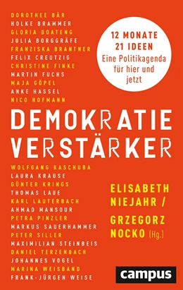 Abbildung von Niejahr / Nocko | Demokratieverstärker | 1. Auflage | 2021 | beck-shop.de