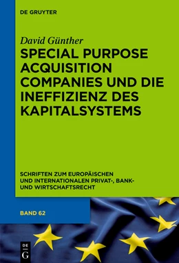 Abbildung von Günther | Special Purpose Acquisition Companies und die Ineffizienz des Kapitalsystems | 1. Auflage | 2021 | beck-shop.de