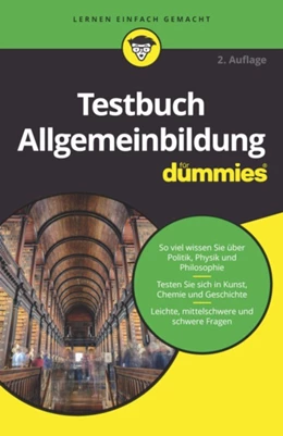 Abbildung von Testbuch Allgemeinbildung für Dummies | 2. Auflage | 2021 | beck-shop.de