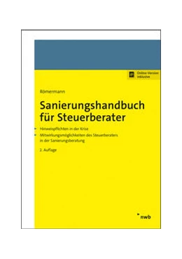 Abbildung von Römermann | Sanierungshandbuch für Steuerberater | 2. Auflage | 2021 | beck-shop.de