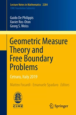 Abbildung von De Philippis / Focardi | Geometric Measure Theory and Free Boundary Problems | 1. Auflage | 2021 | 2284 | beck-shop.de