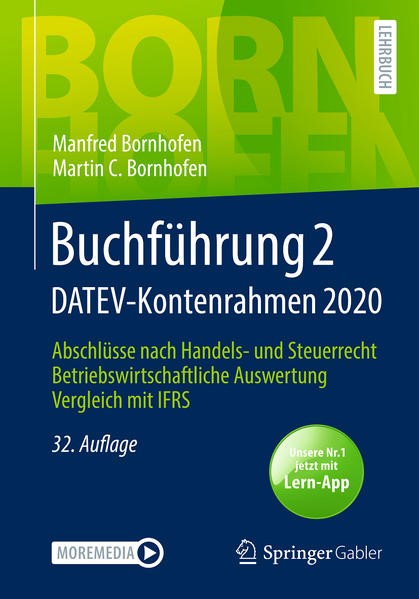 Bornhofen Buchfuhrung 2 Datev Kontenrahmen 2020 32 Auflage 2021 Beck Shop De
