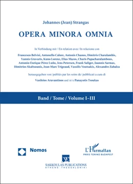 Abbildung von Strangas / Aravantinos | Paket Opera Minora Omnia | 1. Auflage | 2022 | beck-shop.de