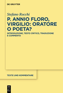 Abbildung von Rocchi | P. Annio Floro, Virgilio: oratore o poeta? | 1. Auflage | 2020 | beck-shop.de