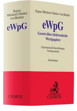 Abbildung von Segna / Möslein | Gesetz über elektronische Wertpapiere - eWpG | 1. Auflage | 2024 | beck-shop.de
