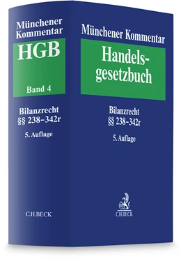Abbildung von Münchener Kommentar zum Handelsgesetzbuch: HGB, Band 4: Drittes Buch. Handelsbücher §§ 238-342r HGB | 5. Auflage | 2024 | beck-shop.de