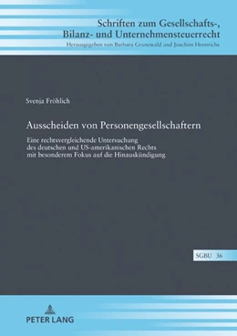 Abbildung von Fröhlich | Ausscheiden von Personengesellschaftern | 1. Auflage | 2020 | beck-shop.de