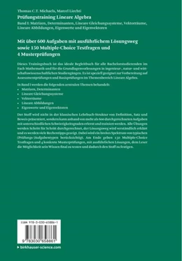 Abbildung von Michaels / Liechti | Prüfungstraining Lineare Algebra | 1. Auflage | 2022 | beck-shop.de