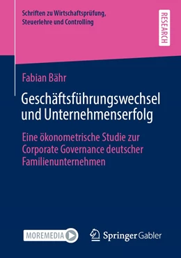 Abbildung von Bähr | Geschäftsführungswechsel und Unternehmenserfolg | 1. Auflage | 2021 | beck-shop.de
