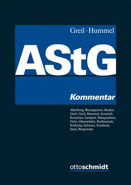 Abbildung von Greil / Hummel | AStG | 1. Auflage | 2023 | beck-shop.de