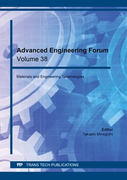 Abbildung von Minegishi | Advanced Engineering Forum Vol.38 | 1. Auflage | 2020 | beck-shop.de