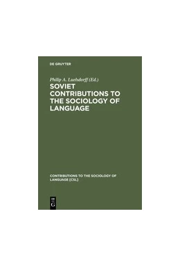 Abbildung von Luelsdorff | Soviet Contributions to the Sociology of Language | 1. Auflage | 2019 | beck-shop.de