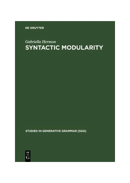 Abbildung von Hermon | Syntactic Modularity | 1. Auflage | 2019 | beck-shop.de