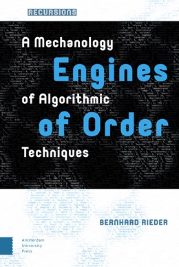 Abbildung von Rieder | Engines of Order | 1. Auflage | 2020 | beck-shop.de