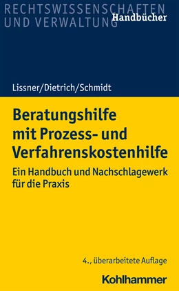 Abbildung von Lissner / Dietrich | Beratungshilfe mit Prozess- und Verfahrenskostenhilfe | 4. Auflage | 2021 | beck-shop.de