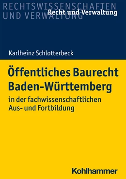Abbildung von Schlotterbeck | Öffentliches Baurecht Baden-Württemberg | 1. Auflage | 2025 | beck-shop.de