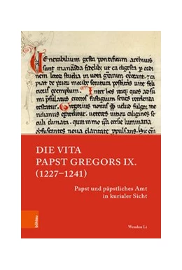 Abbildung von Li | Die Vita Papst Gregors IX. (1227-1241) | 1. Auflage | 2021 | beck-shop.de