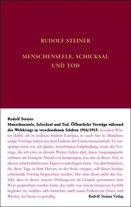 Abbildung von Steiner / Weise | Menschenseele, Schicksal und Tod | 1. Auflage | 2022 | beck-shop.de