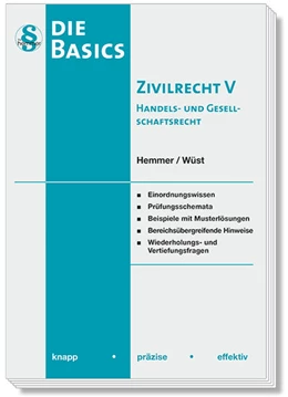 Abbildung von Hemmer / Wüst | Basics Zivilrecht V | 10. Auflage | 2020 | beck-shop.de